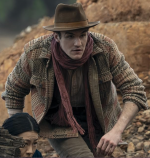 Donal Finn Young Sherlock James Plaid Jacket